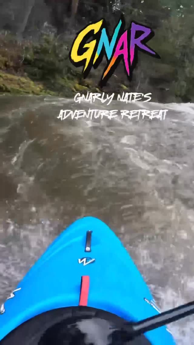 It’s going off out here in the #pnw !!!! If you want to be assured of a bottomless pit of epic whitewater, come visit us in March 2027! Space is limited, book now to reserve your spot! #gorgelife #whitewater #gnarlynatesadventureretreat #whitewaterkayaking