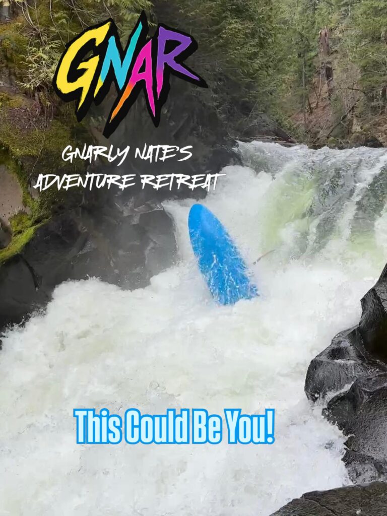 Ready for the best whitewater trip of your life?! This is it! All-inclusive, week-long trips based in White Salmon, WA. We’re booking Spring 2027 trips now. DM for details! #gnarlynatesadventureretreat #whitewaterkayaking #gorgelife #beatering #columbiagorge