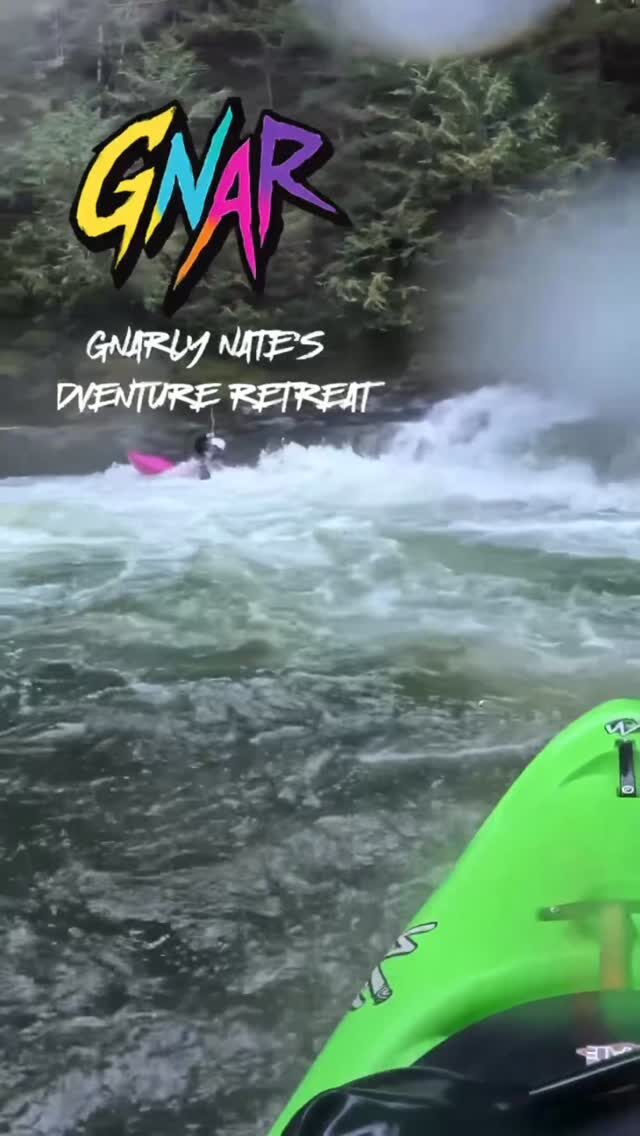 It just doesn’t get any better than the Upper White Salmon with some juice in it. DM for details. Space is limited, book today! #gorgelife #gnarlynatesadventureretreat #whitewaterkayaking #beatering #columbiagorge